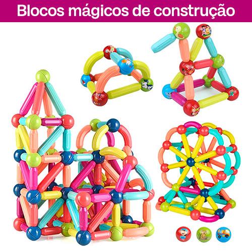 Blocos mágicos de construção - Planeta Baby