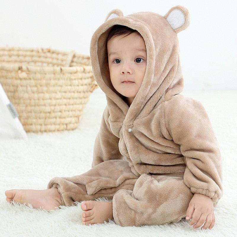 Romper - Urso Marrom - Planeta Baby