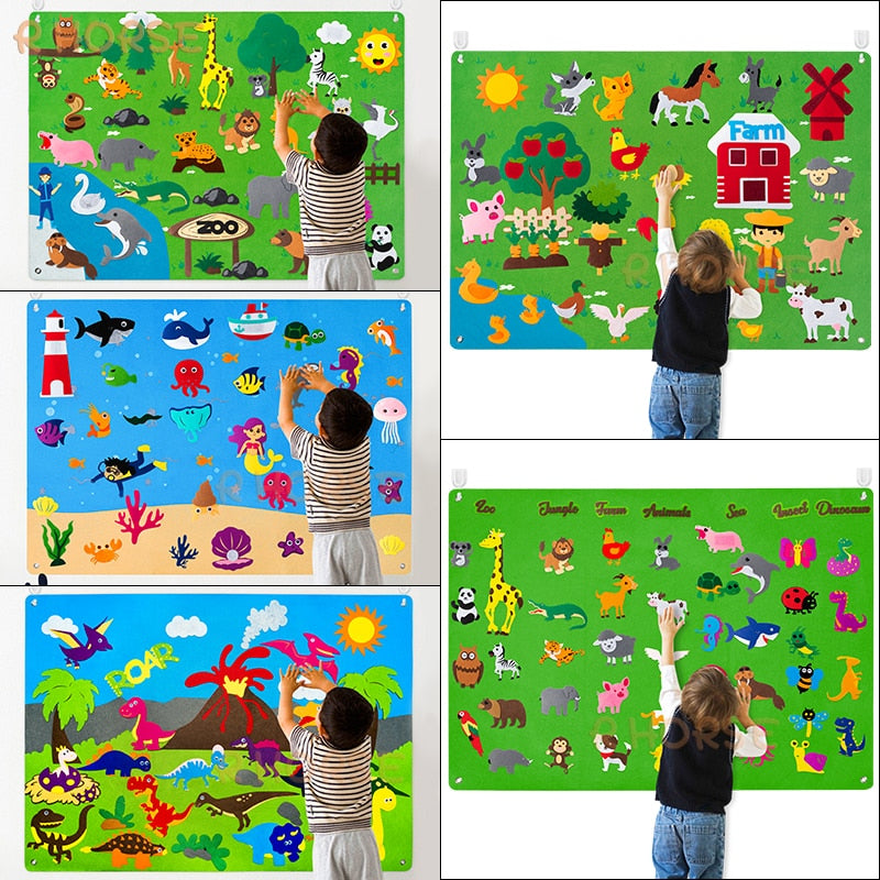 Quadro interativo - Planeta Baby